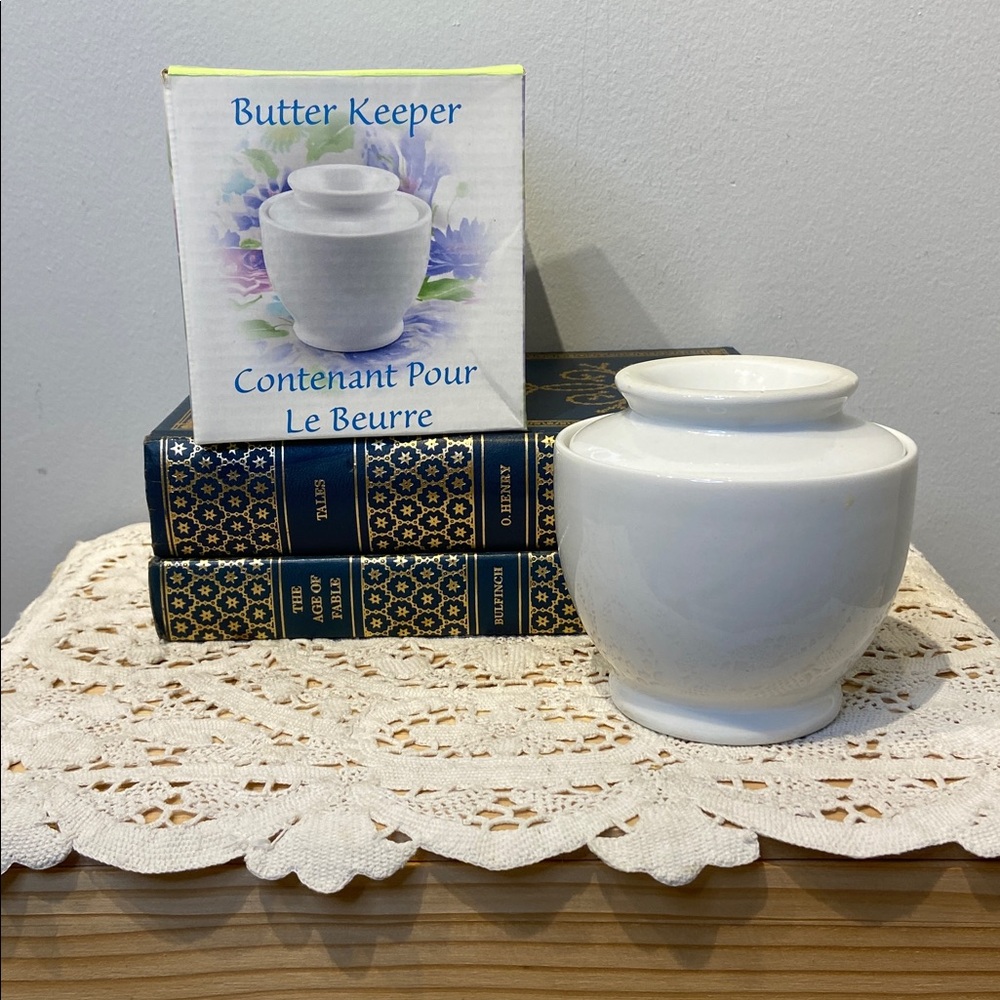 Ceramic Butter Bell Crock